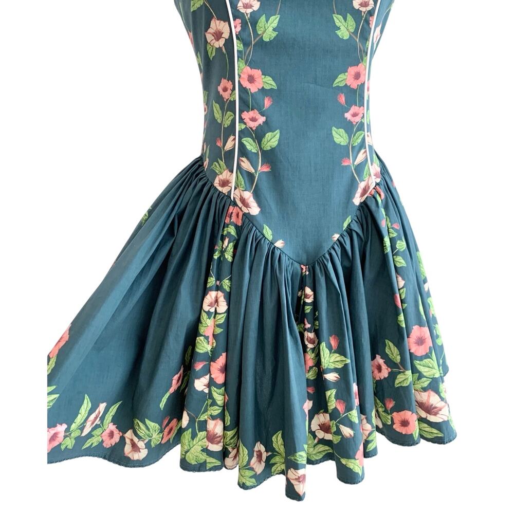 Agua by Agua Bendita Pluma floral cotton minidress - Picture 7 of 9